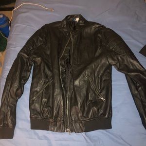 H&M faux leather jacket, size XL